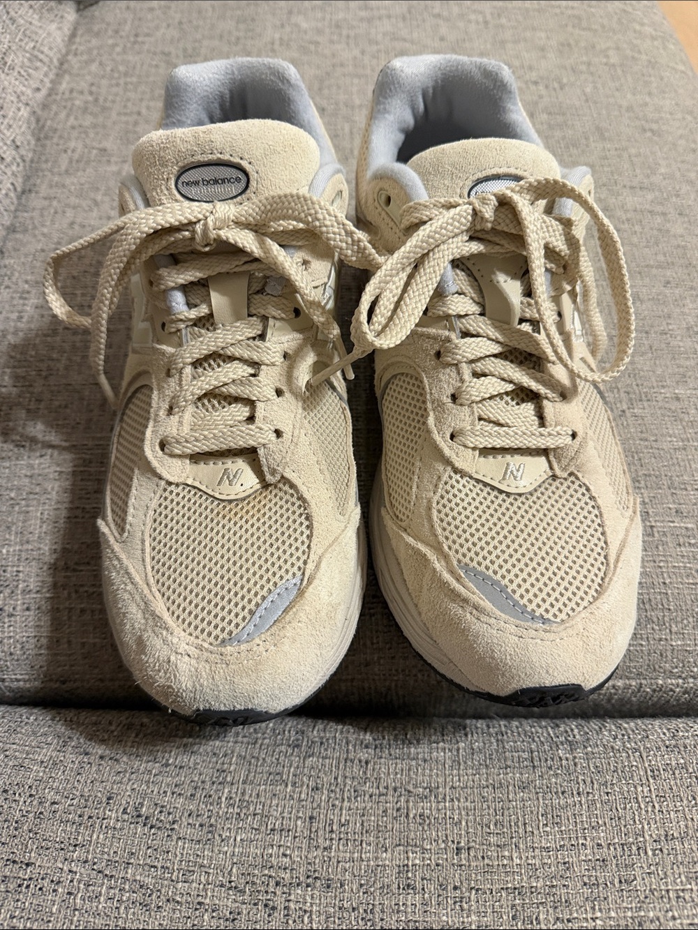 New Balance 2002R, Bone/Light Aluminum Women’s 7.5 ( men's 6.0)- lightly worn